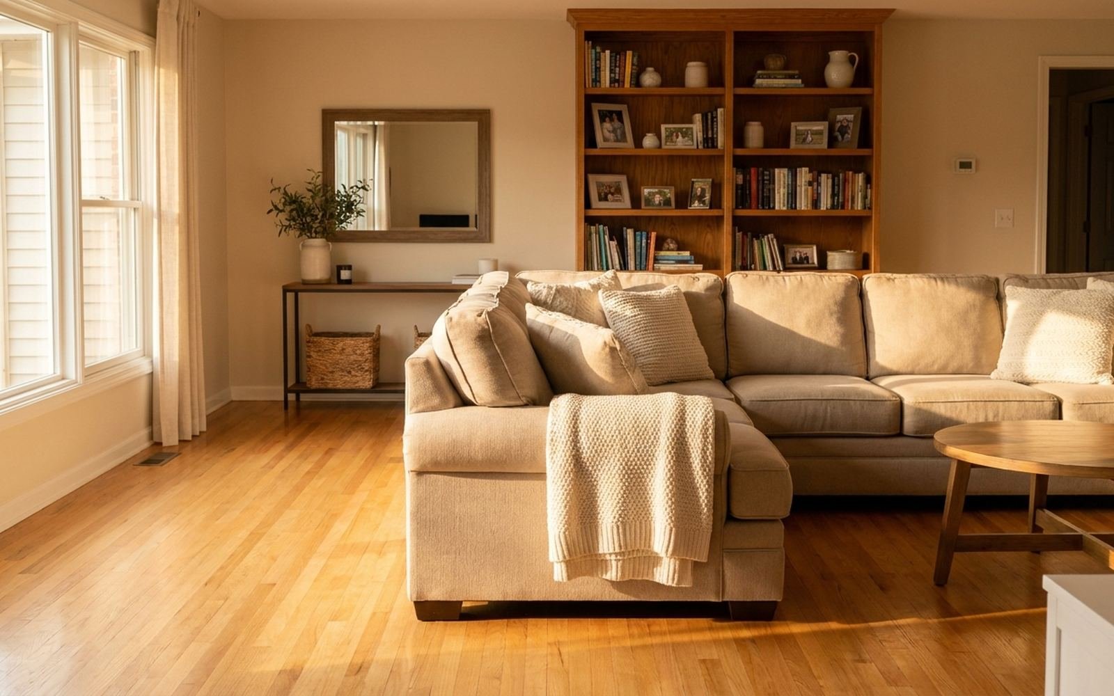 Illustrative interior for standard & recurring cleaning